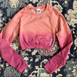 Gymshark ombre workout top